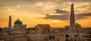 Het oude stadsdeel van Khiva